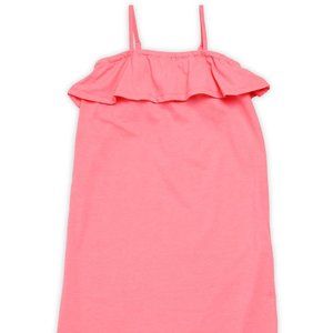 Manguun Teens Cold Shoulder Ruffle Dress LGE (12)